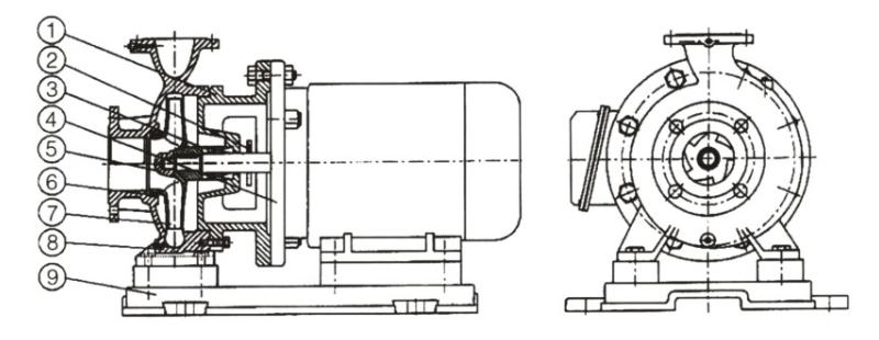 Counterflow Cooling Tower (Open Circuit FRP Cooling Tower, Square Shape)